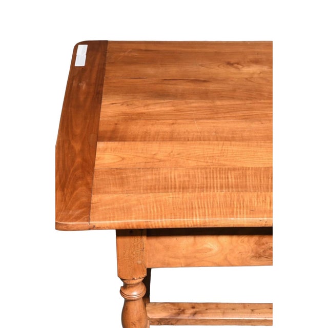 Wood 19th Century Walnut Louis Philippe Farm Table For Sale - Image 7 of 12