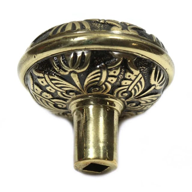 Antique 1890s Branford 4 Fold Passage Door Knob For Sale - Image 4 of 6