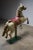 Antique Hand-Painted Wooden Carousel Horse with Saddle, 1920s For Sale - Image 9 of 12