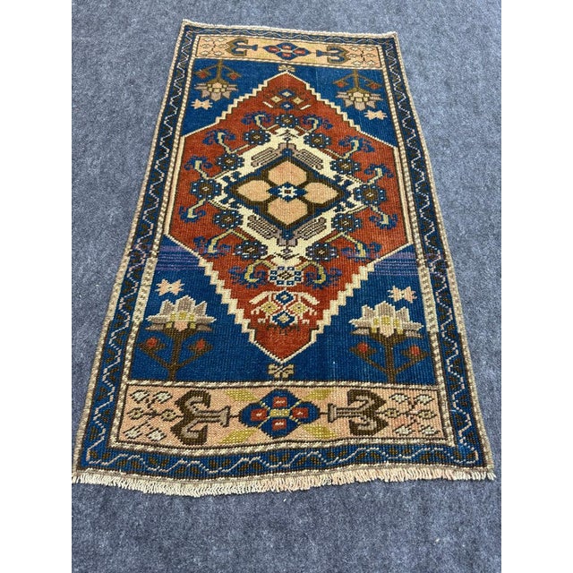 Turkish Yastik Rug 1'9" x 3'4" #23688 Explore a curated collection of hallway runners, wool rugs, and handmade...