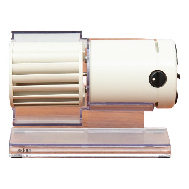 Vintage HL 70 Table Fan from Braun, 1970s For Sale