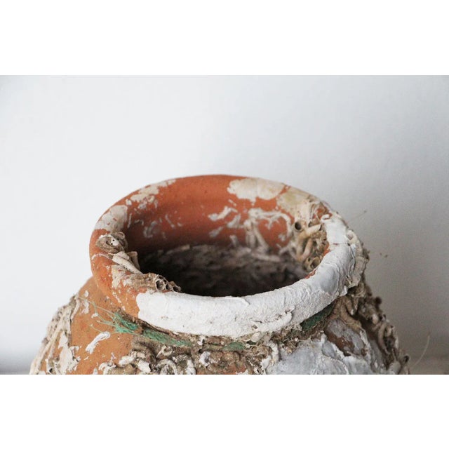 Ceramic 19th Century Antique Terracotta Octopus Trap, Octopus Terracotta Undersea Pot For Sale - Image 7 of 13