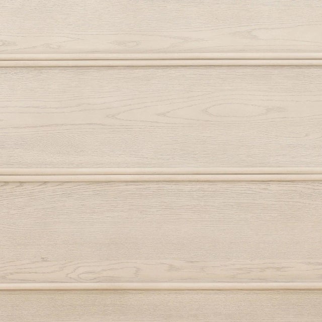 Wood White Ball Poster King Bed Frame For Sale - Image 7 of 8