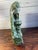 Large Chinese green jade dragon sculpture. Unlike the fire breathing fearsome dragons of western culture in Chinese...