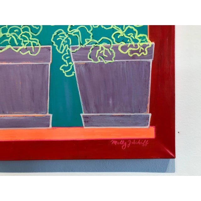 Painting by Molly Schiff. Molly Shiff was an artist who grew up during the Depression and lived in Chicago on the West...