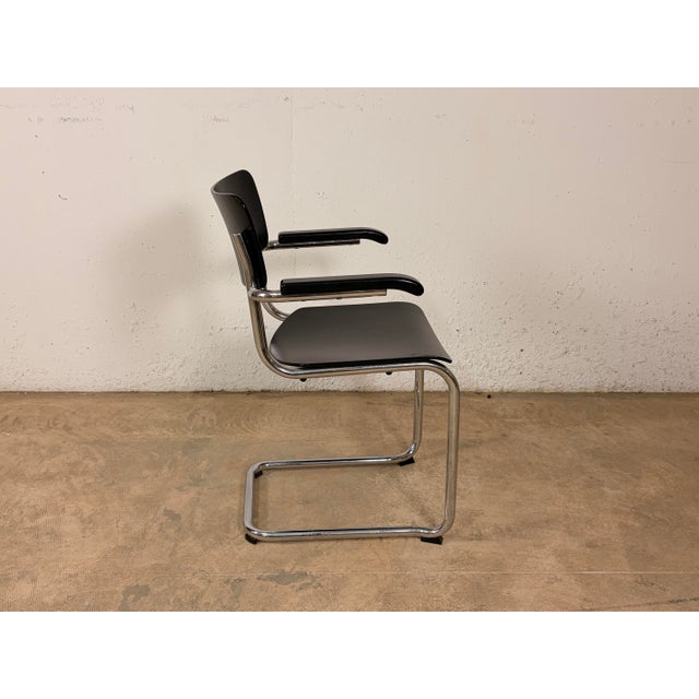 Metal S43F Cantilever Chairs by Mart Stam for Thonet, 1970s, Set of 4 For Sale - Image 7 of 16