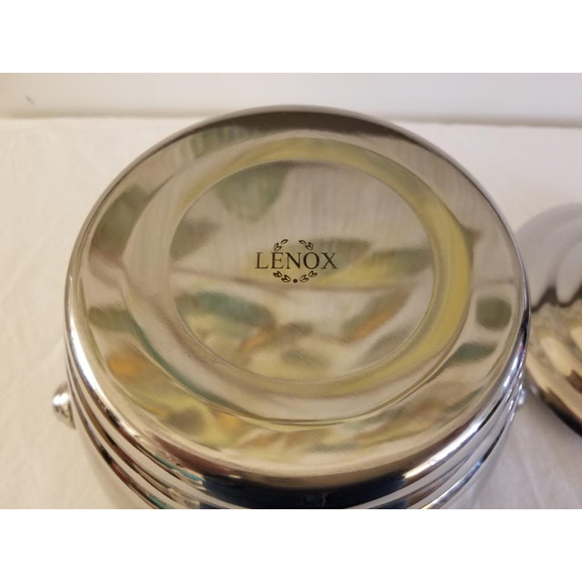 Lenox Tuscany Classics Stainless Steel Ice Bucket For Sale In Baltimore - Image 6 of 8