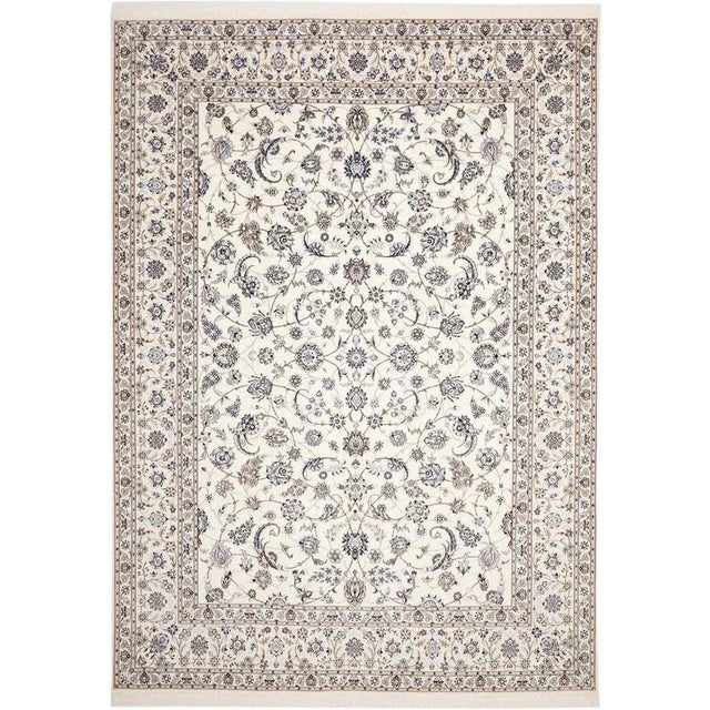 Middle Eastern Hand-Knotted Rug with Floral Pattern For Sale - Image 11 of 11