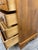 American Vintage Ethan Allen Heirloom Early American Maple & Birch Secretary Desk & Hutch For Sale - Image 3 of 16