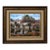 Late 20th Century Robert Duval European Village Landscape Print in Decorative Arts, Inc. Designer Frame For Sale