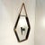 1960s Hexagonal Mirror, Italy, 1960s For Sale - Image 5 of 11