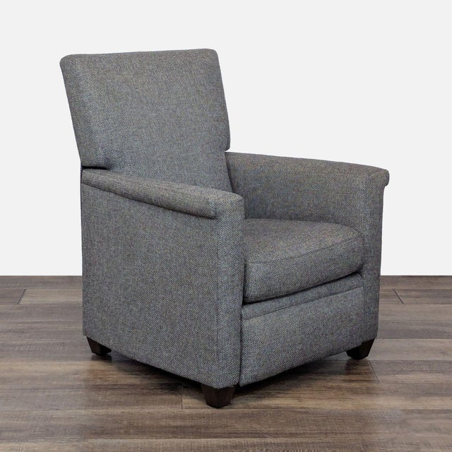 Features high back, tailored upholstery and manual recline function. Brand: Crate & Barrel. Model: Declan. Original Price:...