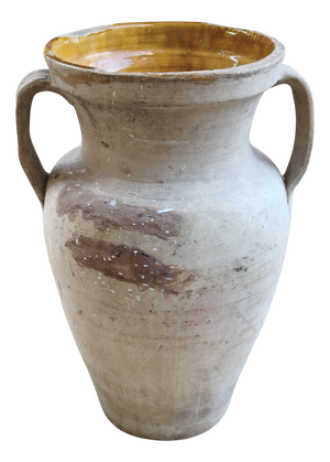 Sculptural Mediterranean Amphora in Terracotta, 1890s