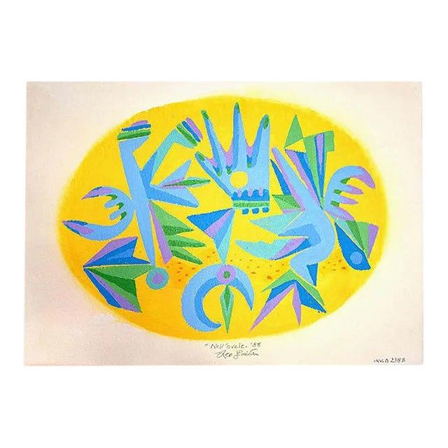 Leo Guida, Nell'Ovale, Original Artwork, 1988 For Sale