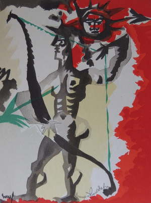 Jean Lurcat, L'Archer, Lithograph