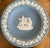 Mid-Century Modern Set of 5 Distinct Vintage Wedgwood Jasperware Blue and Green 4 1/2” Diameter Plates For Sale - Image 3 of 12