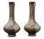 Japanese Meiji Mixed Metal Vases, 1910s, Set of 2 For Sale - Image 4 of 10