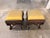 Theodore Alexander Althorp Collection Solid Wood Ottoman’s Accent Stools. A Pair For Sale - Image 9 of 12