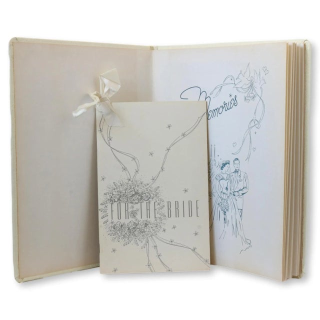 Mid-Century Modern Vintage Mid-Century Bride's Book & Wedding Guides For Sale - Image 3 of 6