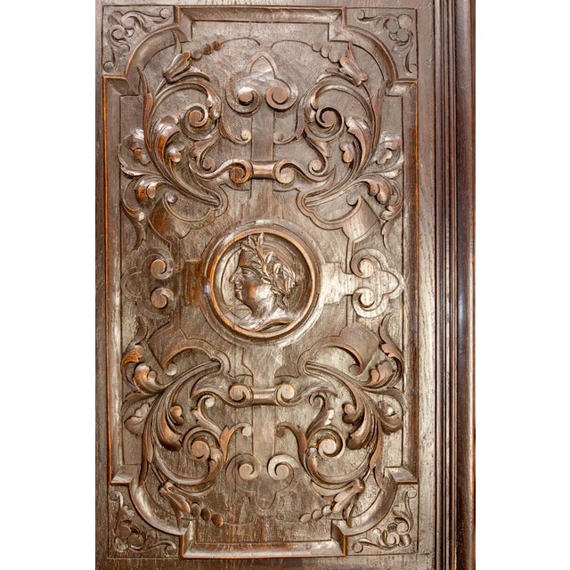 Antique French Oak Cabinet, 1800s For Sale - Image 9 of 18