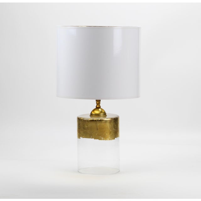 Small White High Gloss Drum Lamp Shade Chairish