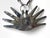 Silver Mexican Modern Silver Necklace with Large Hand Pendent William Spratling For Sale - Image 8 of 10