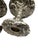 Metal Vintage Godinger Silver-Plate Candlesticks With Boroque Grape and Scroll Design - A Pair For Sale - Image 7 of 12