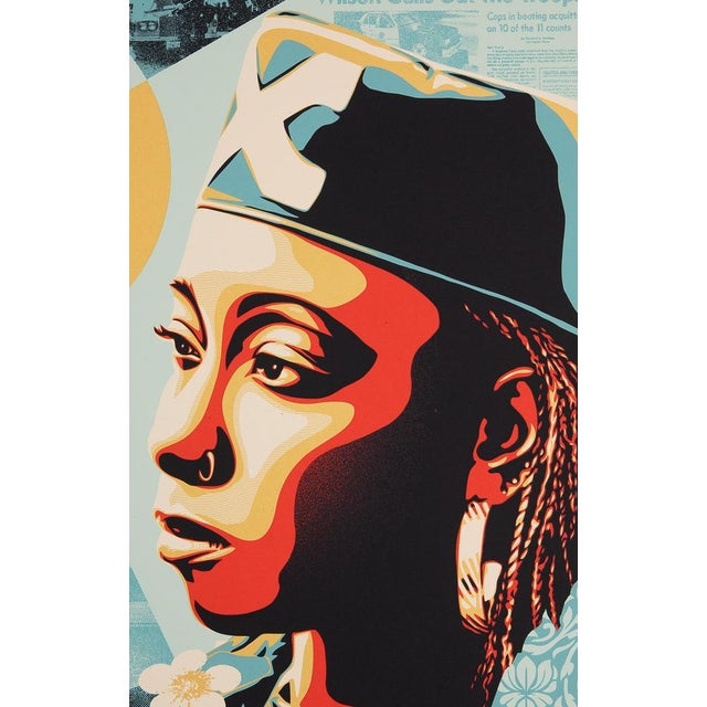 Shepard Fairey (Obey), Eyes on the King Verdict, Original Screenprint For Sale - Image 4 of 7