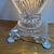 Pressed Glass Urn Style Table Lamp For Sale - Image 10 of 12