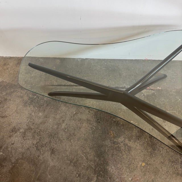 Coffee Table in the style of W. Kagan, 1950s For Sale - Image 9 of 11