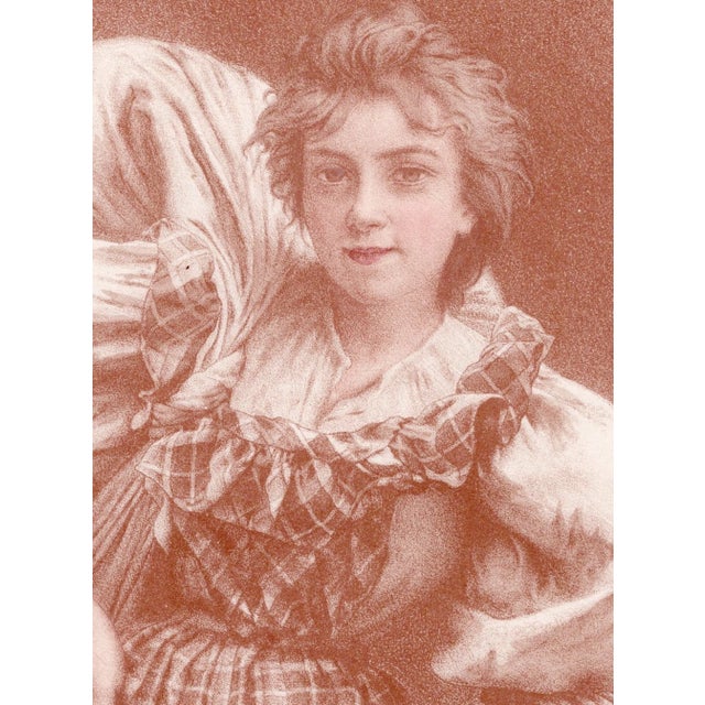 Camille Bellanger, La Blanchisseuse, 1898, Lithograph on Paper For Sale - Image 4 of 10