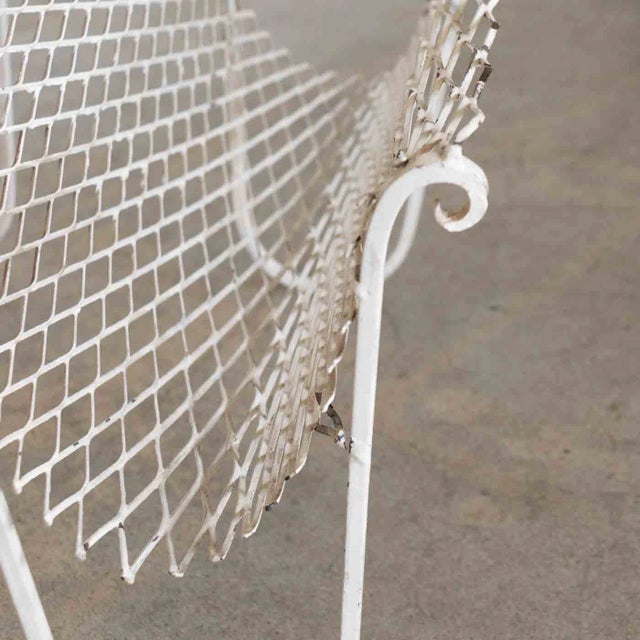 1950s French Magazine Rack in the Style of Mathieu Matégot For Sale - Image 9 of 9