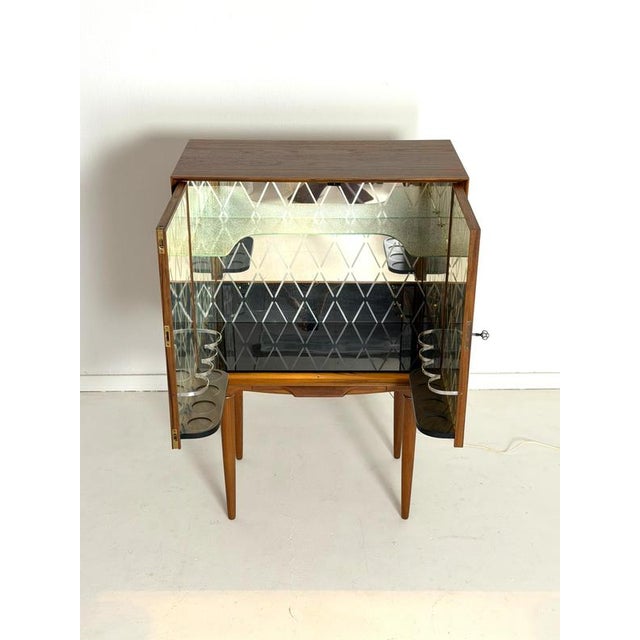 Illum wikkelsø teak bar cabinet – c.f. Christensen, denmark, 1960s an exceptional danish teak bar cabinet designed by...