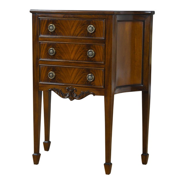 Niagara Furniture Mahogany Hepplewhite Commode For Sale