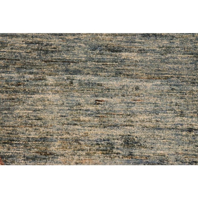 Textile Contemporary Gabbeh Rust/Brown Wool Rug - 6'7'' X 9'10'' For Sale - Image 7 of 10
