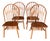 1980s F. W. Lombard - Hans Wegner Design Solid Ash Wood Peacock Dining Chairs For Sale