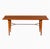 Mid-Century Modern Danish Modern Style Teak and Brass Coffee Table, Mid-20th Century For Sale - Image 3 of 7