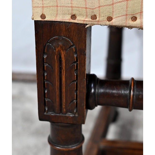 Renaissance Style Walnut Armchair For Sale - Image 16 of 18