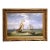 Mid-Century American Marine Oil Painting of Sailing Vessels Signed C. Parker For Sale
