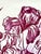 Purple 1980s Original Hand Printed Lithograph “Burgundy Iris” For Sale - Image 8 of 10