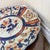 Vintage Oversized Imari Plate With Scalloped Edges and Floral Pattern For Sale In Atlanta - Image 6 of 9