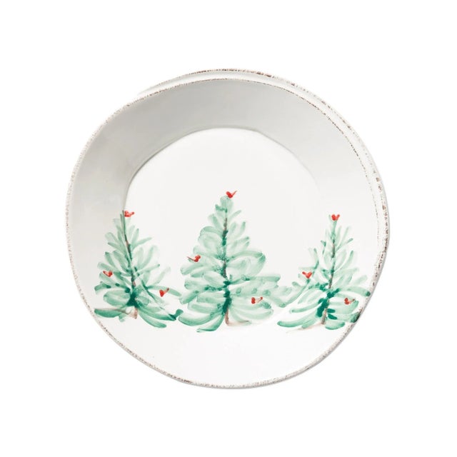 VIETRI Melamine Lastra Holiday Pasta Bowl For Sale - Image 9 of 9