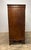 Wood Antique English Mahogany Bow Front Chest of Drawers For Sale - Image 7 of 11