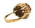 14k Gold Ruby Cluster Cocktail Ring Vintage For Sale In Tampa - Image 6 of 8