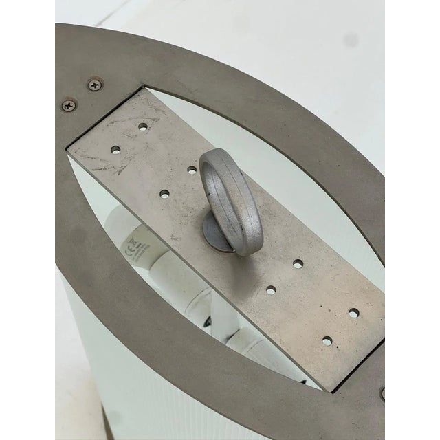 Metal Pirellina Table Lamp by Gio Ponti for Fontana Arte, 1960s For Sale - Image 7 of 9