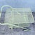 Mid 20th Century Vintage Mid Century Rolling Foldable Two Tier Bar Cart For Sale - Image 5 of 10