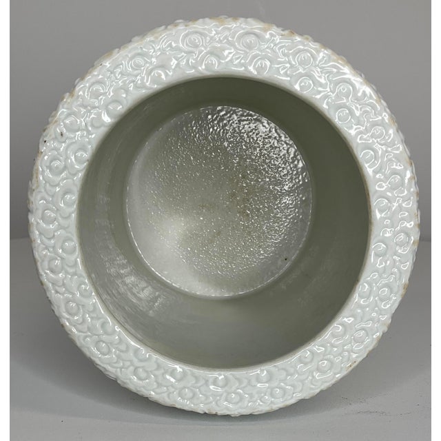 Mid 20th Century Blanc De Chine Dragon Brush Pot For Sale - Image 5 of 12