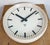 Beige Large Industrial Bakelite Factory Wall Clock from Pragotron, 1960s For Sale - Image 8 of 18