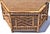 Brighton Pavilion Hexagon Coffee Table English Tortoise Bamboo and Cane, 1970's For Sale - Image 4 of 9