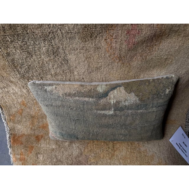 17th Century 17th Century Brussels Tapestry Pillow For Sale - Image 5 of 5